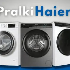 Trzy nowoczesne pralki Haier prezentują się elegancko. Sprawdź pralki Haier opinie i wybierz idealny model dla siebie.